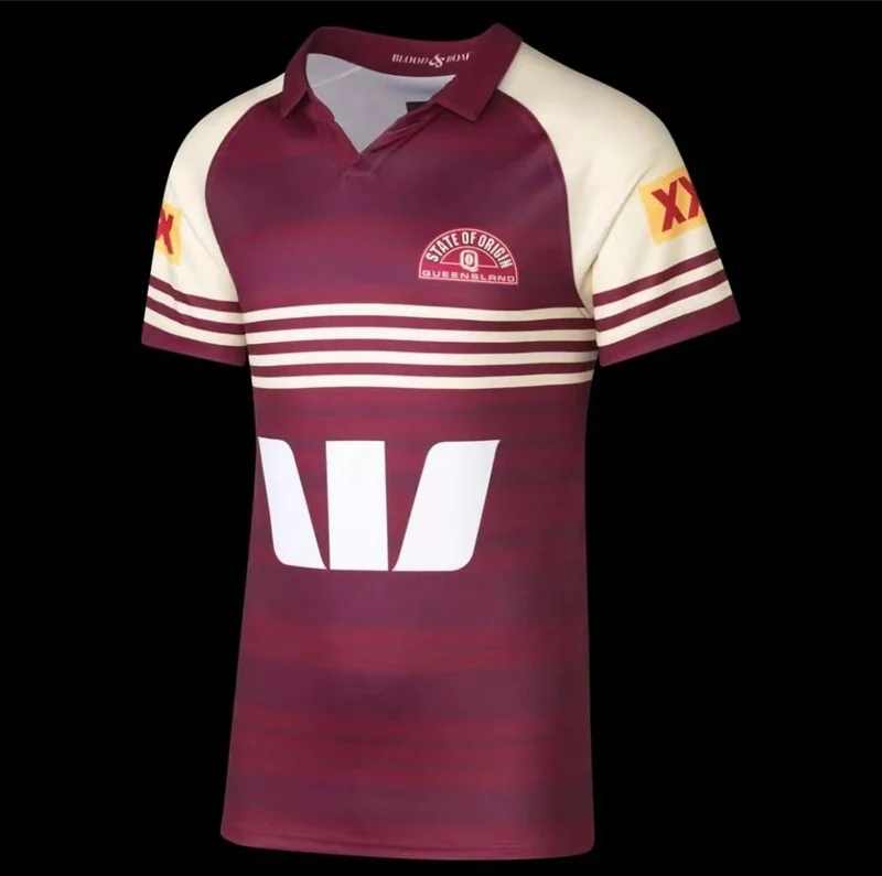 Queensland Maroons State Of Origin 2024 Captains Run Jersey