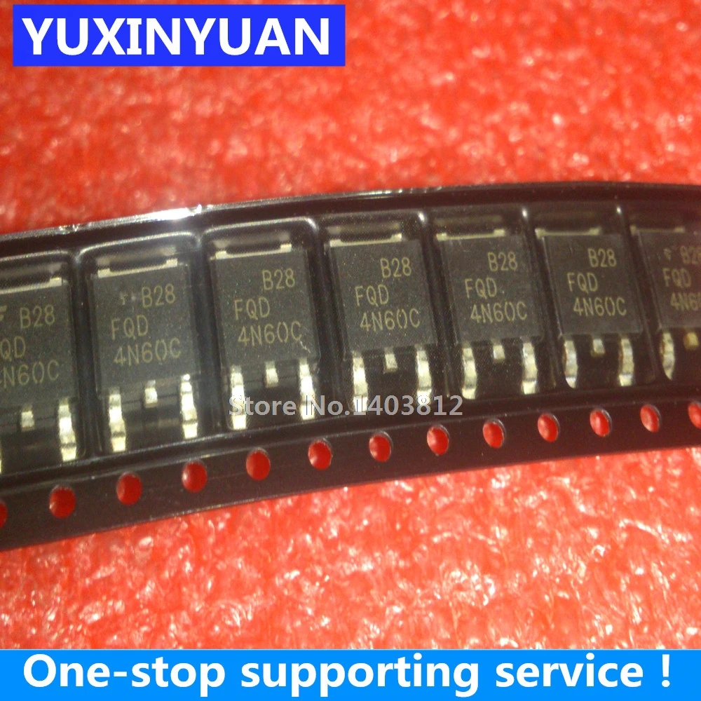 10pcs/lot FQD4N60C 5N60C 6N60C 7N60C 8N60C  TO-252 IC NEW IN STOCK