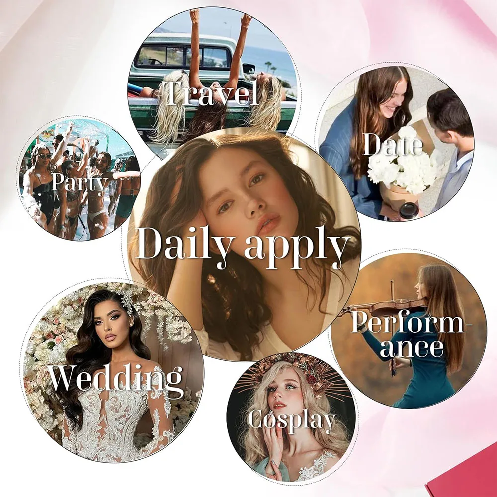 SPIKFN ネイルUチップ人毛ハイライトハニーブロンドプレボンドヘアエクステンション50本/パックナチュラルストレートホットフュージョンヘア30G