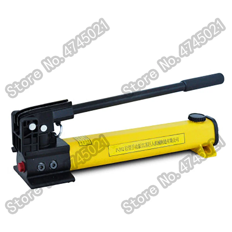 P-802 Light Hydraulic Hand Pump,Pressure 70Mpa Portable Alloy Npt3/8