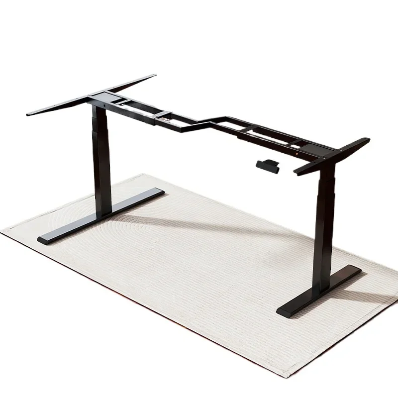 DF01L corner lifting table legs, electric table frame, double motor solid wood desk, home study table electric