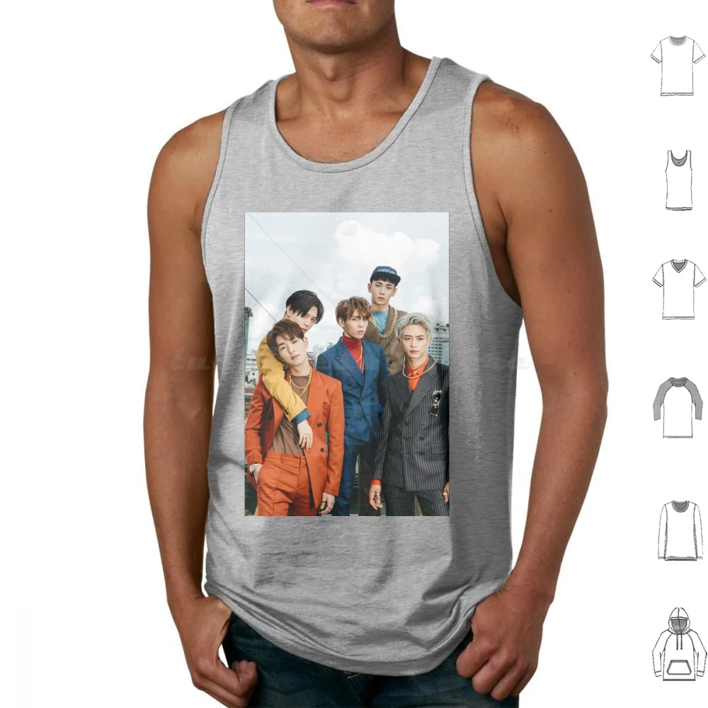 Shinee 1 Of 1 Tank Tops Print Cotton Shinee Shawol Shinee World Jonghyun Key Minho Taemin Onew Kim Jonghyun Kim Kibum