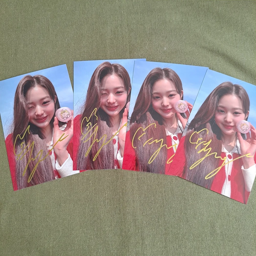 hand signed IZ*ONE Izone Jang Won Young autographed photo 4*6 K-POP 2022