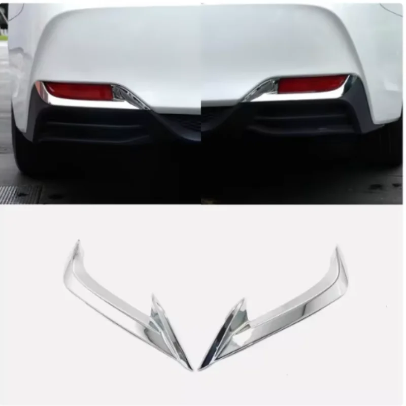 

For Toyota Avalon XX50 2019 2020 2021 2022 Car Styling Cover ABS Chrome Rear Tail Fog Light Trim Frame Lamp Stick Hood Part