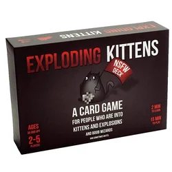 Black explosive kitten family gatherings, board games, fun adult and children's toy card games, suitable as holiday gifts