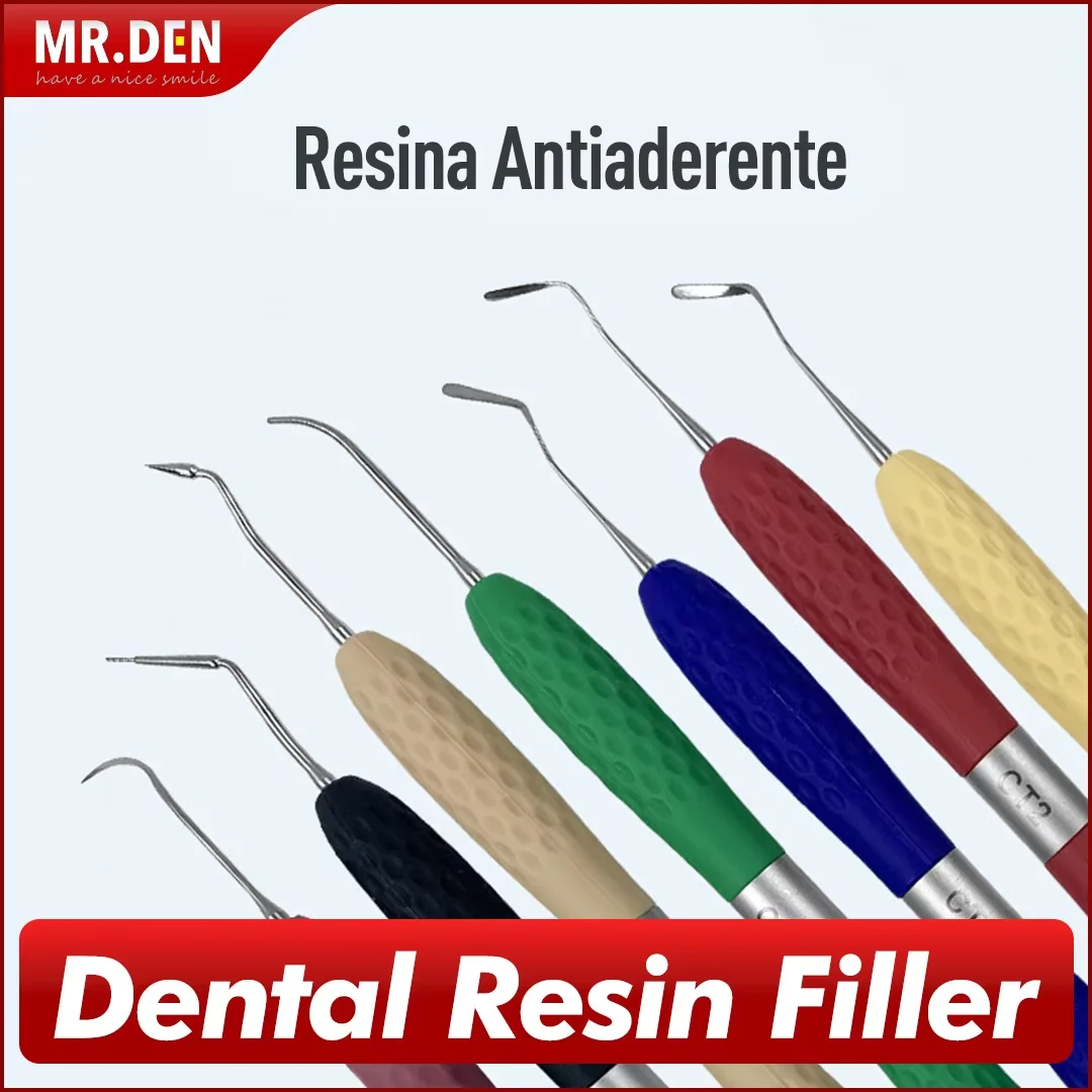 

MR DEN High Quality Dental Resin Filler Filled Repair Equipment Aesthetic Restoration Kit Dentistry Instruments for Lm Knife