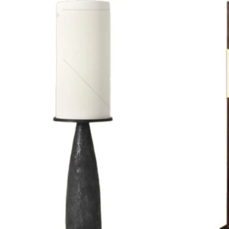 

Medieval wabi-sabi wind floor lamp, simple living room, sofa side, bedroom, study, homestay creative atmosphere lamp
