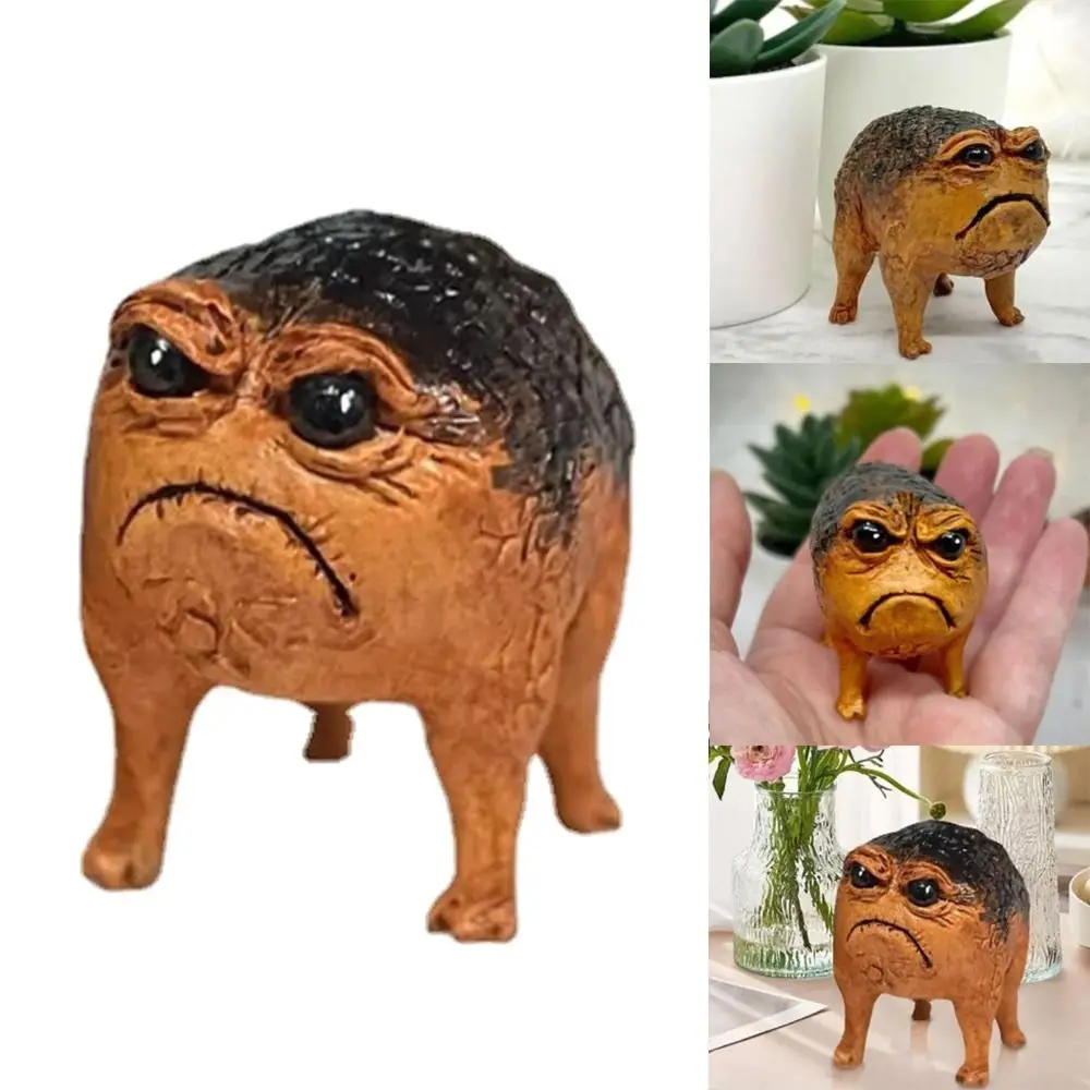 Niedliche afrikanische Regen frosch und Statue Geschenk Home Office Dekoration Tier Skulptur Schreibtisch Ornamente