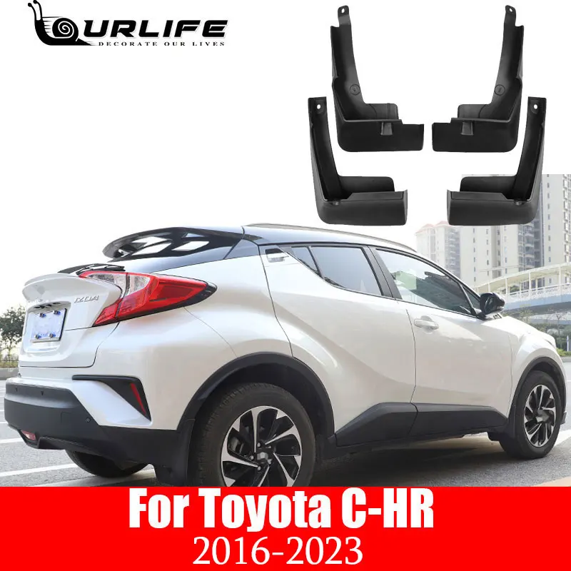 

Car Mud Flaps Fit For Toyota C-HR CHR 2016 2017 2018 2019 2020 2021 2022 2023 2024 ABS Mudguard Splash Guard Fender Accessories