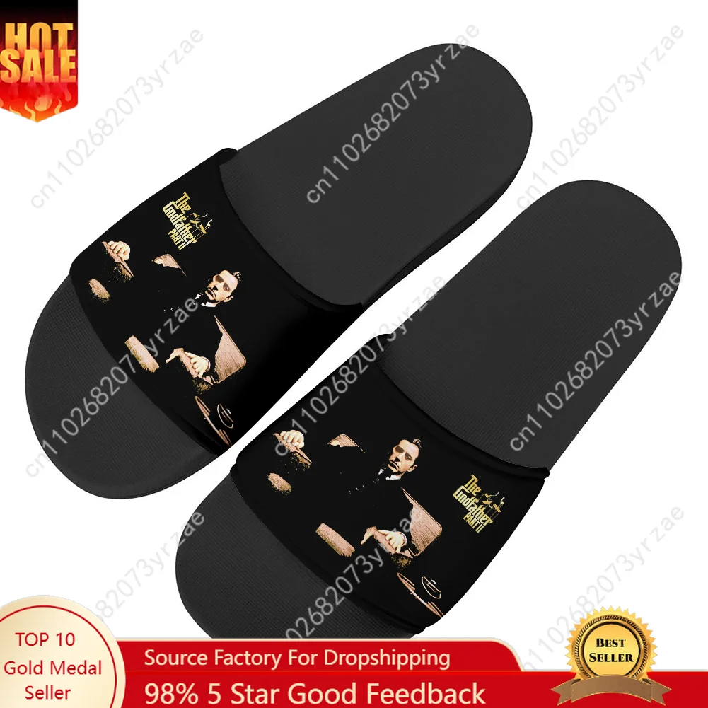 

The Godfather Part II Flip Flops Home Slippers Mens Womens Teenager Family Slippers Bathroom Pool Casual Sandals Custom Shoes