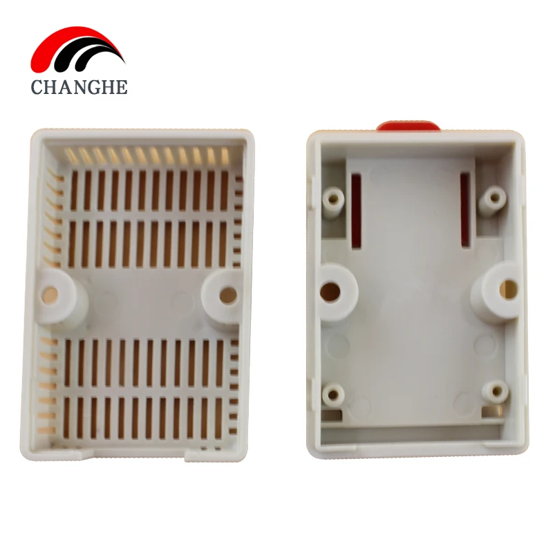 Vochtigheid Sensor Behuizing Industriële Controle Behuizing Instrument Behuizing Plastic Junction Box Geleiderail Installatie 65*46*29
