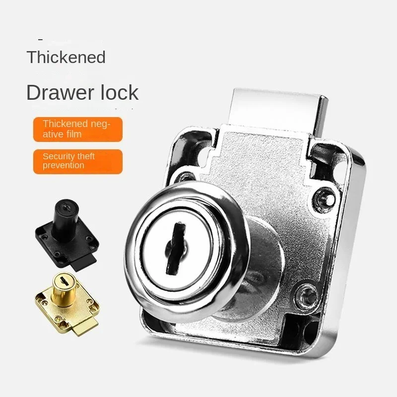 22/32mm Desk Drawer Locks Furniture Drawer Locker High Quality Square Tongue Cabinet Lock Aafety Lock with Lock