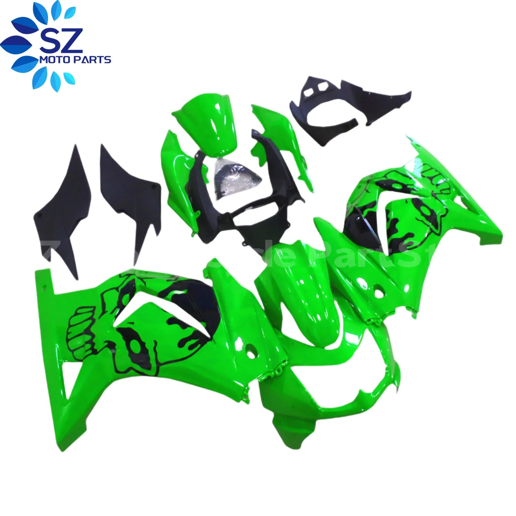 

Motorcycle Injection mold plastic full Fairing kit fit for ninja 250r ninja250 2008 - 2012 EX250 08 09 10 11 12 fairings