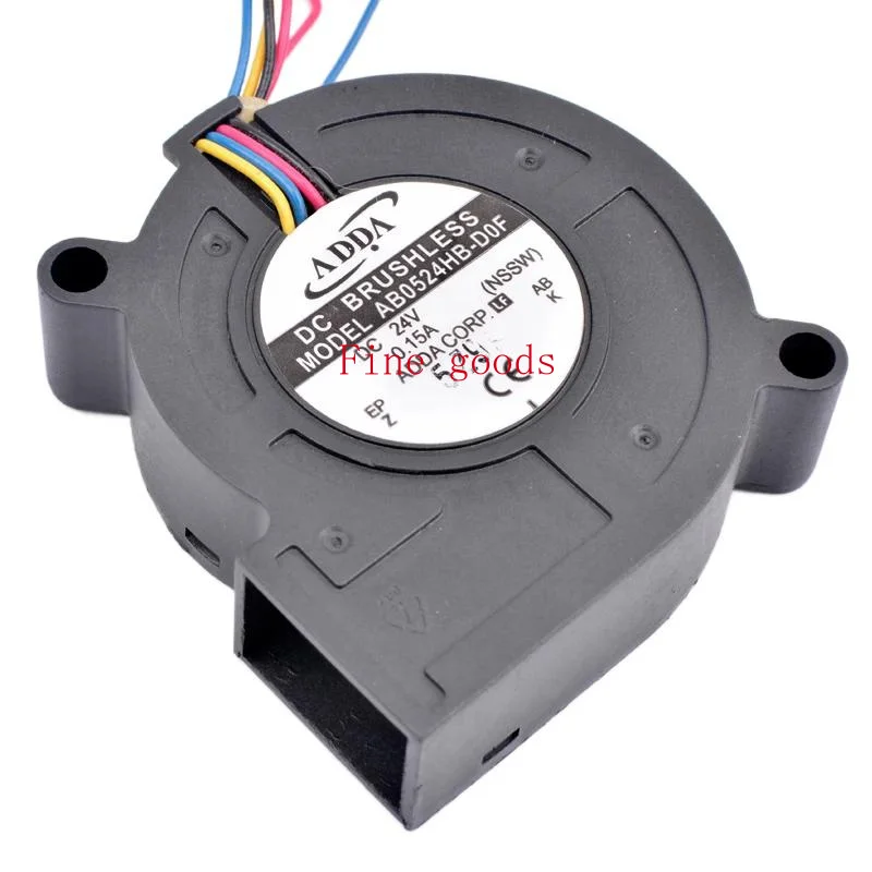 AB0524HB-D0F 50mm blower 5cm 5015 50x50x15mm DC24V 0.15A 4 wires pwm blower cooling fan for ADDA  inverter