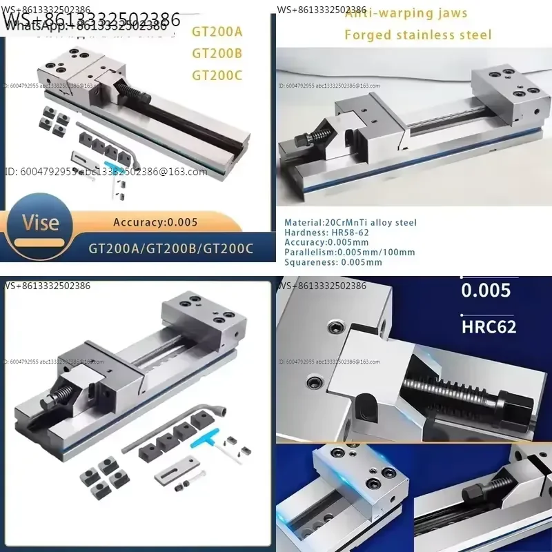 GT Series Modular Vise GT200A 200B 200C High-Precision