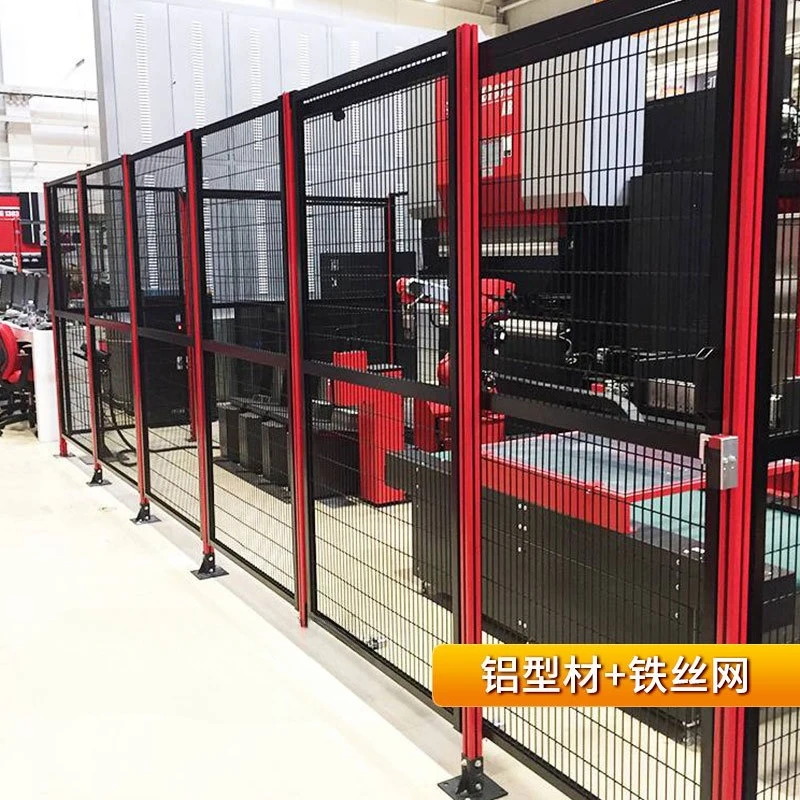 Mechanical equipment protective net mobile logistics warehouse partition