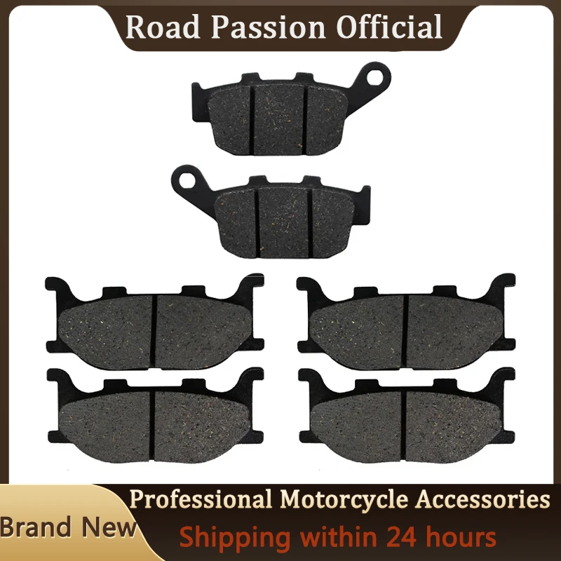 

Road Passion Motorcycle Front & Rear Brake Pads For YAMAHA FZ6R 2009-2010 XJ6-N Diversion 600 XJ6-S 2009-2013 XJ6-F 2010-13