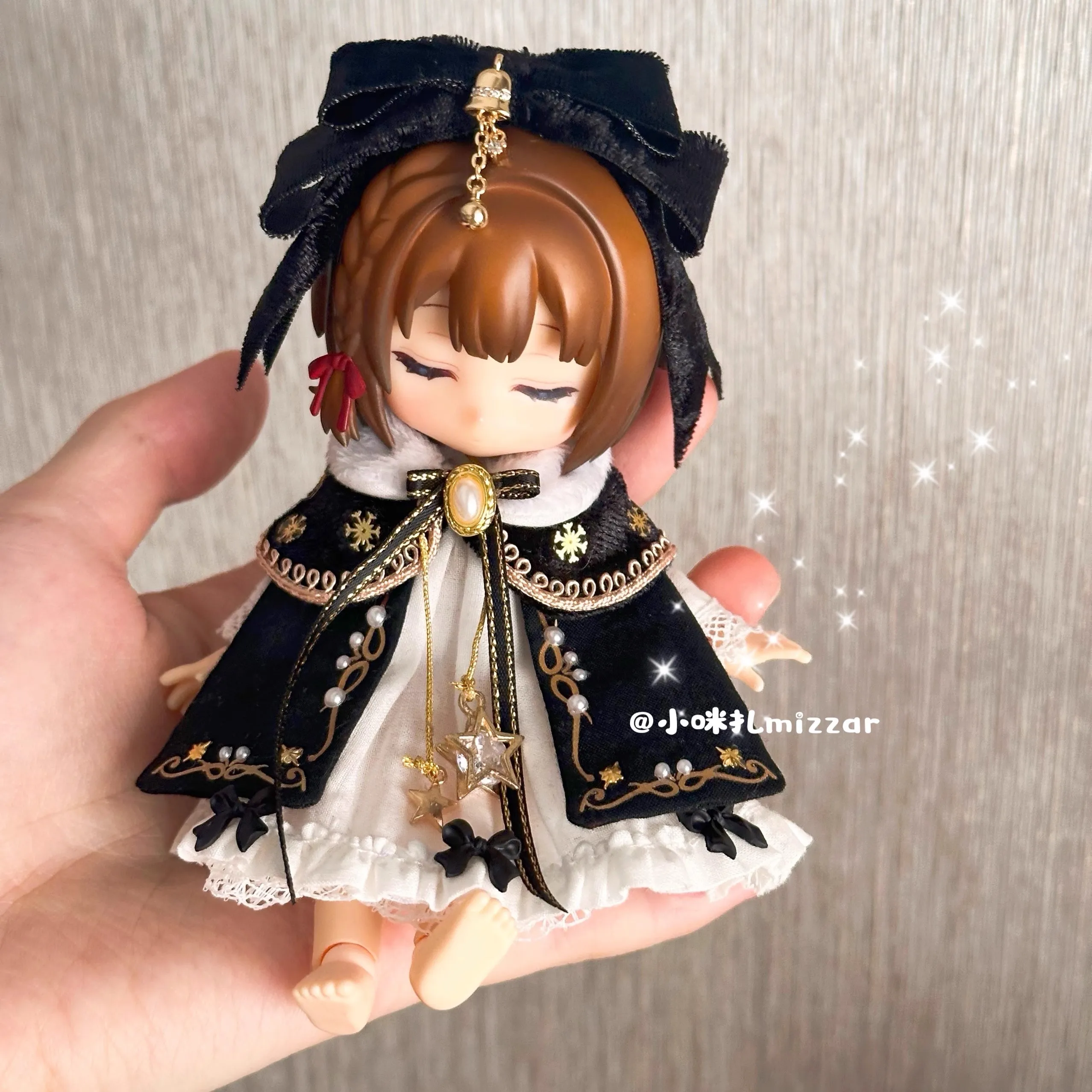 Christmas Costumes Ob11 Clothes 1/12 Bjd Costume Anime Game Cosplay Handmade Product Toys Accessories