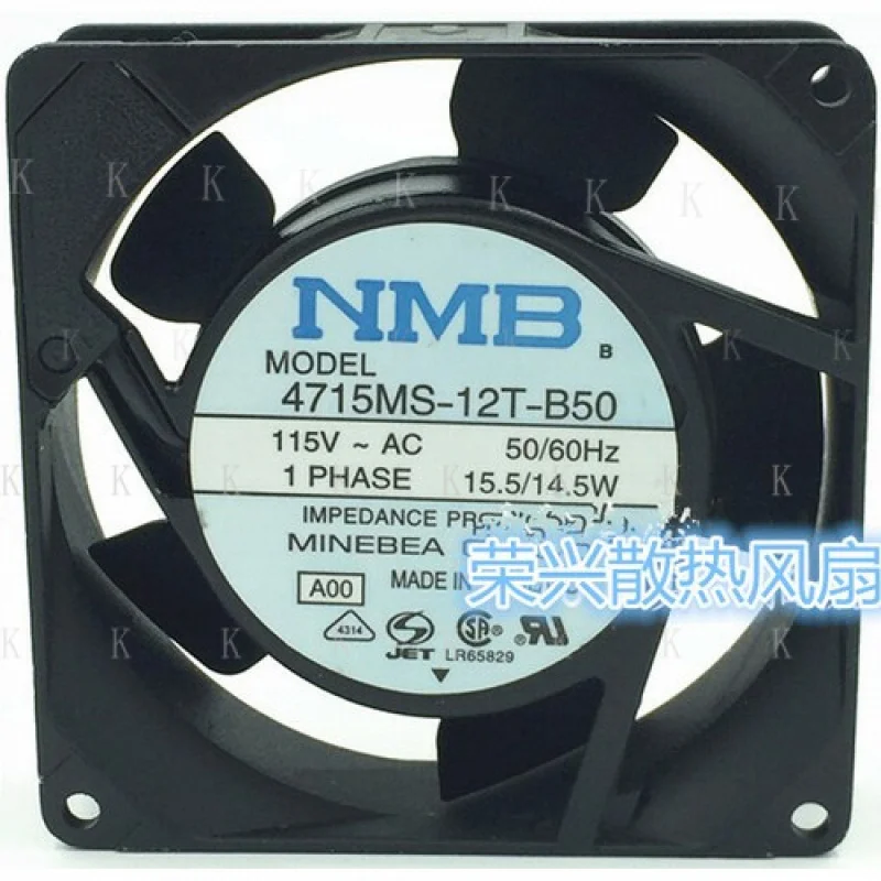

C for NMB 3610PS-12T-B50 115V 92*92*25MM AC cooling fan