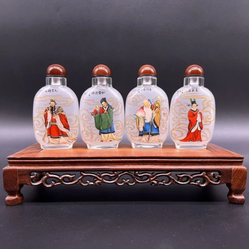 Inner snuff bottle collection antique handmade gifts featured ornaments