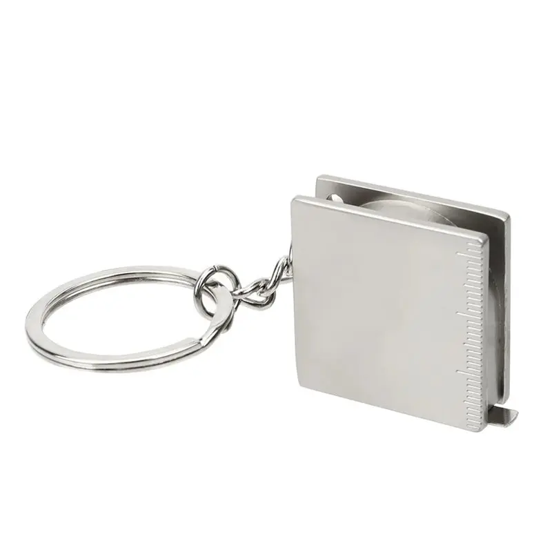 【VALUE MONEY】Retractable Ruler 70-80Cm DIY Hand Gauging Key Ring Pull Ruler Tape Measure Keychain Measuring Tools Range