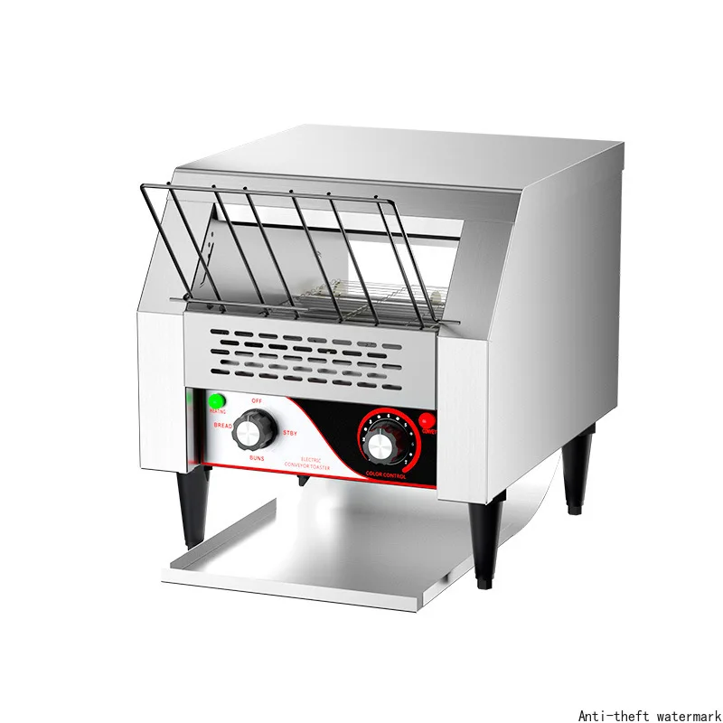 2026 Hot Selling - Commercial Chain Toaster, Tracked Square Caravan Turtle Drive Toaster, Automatic Hotel Breakfast Toaster