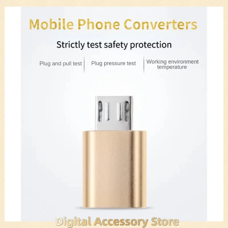 USB نوع C أنثى إلى مايكرو USB ذكر محول موصل ، شاحن ، محولات نقل البيانات ، V8 الشحن #1