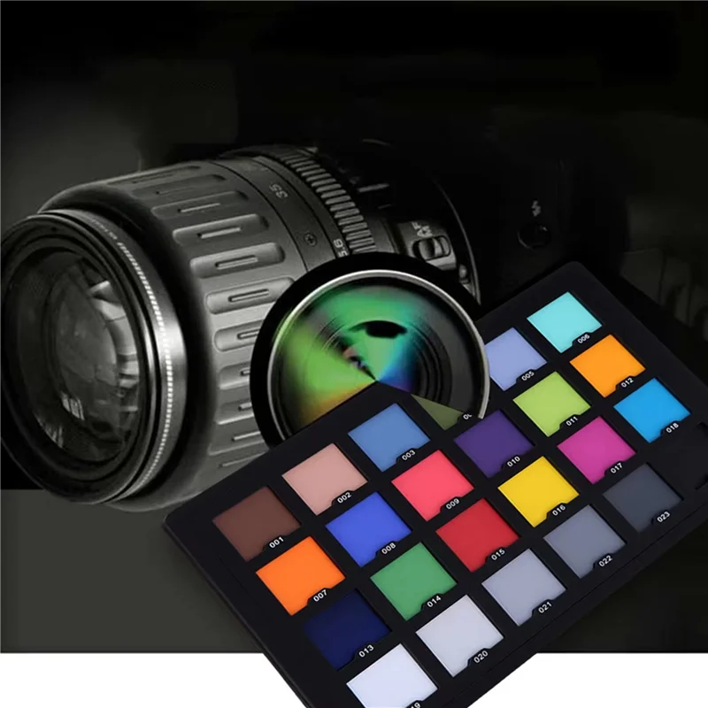 

BNVN-4X New 24 Color Card Test For Superior Digital Color Correction Use For Color Balancing In Photo Color Palette Board