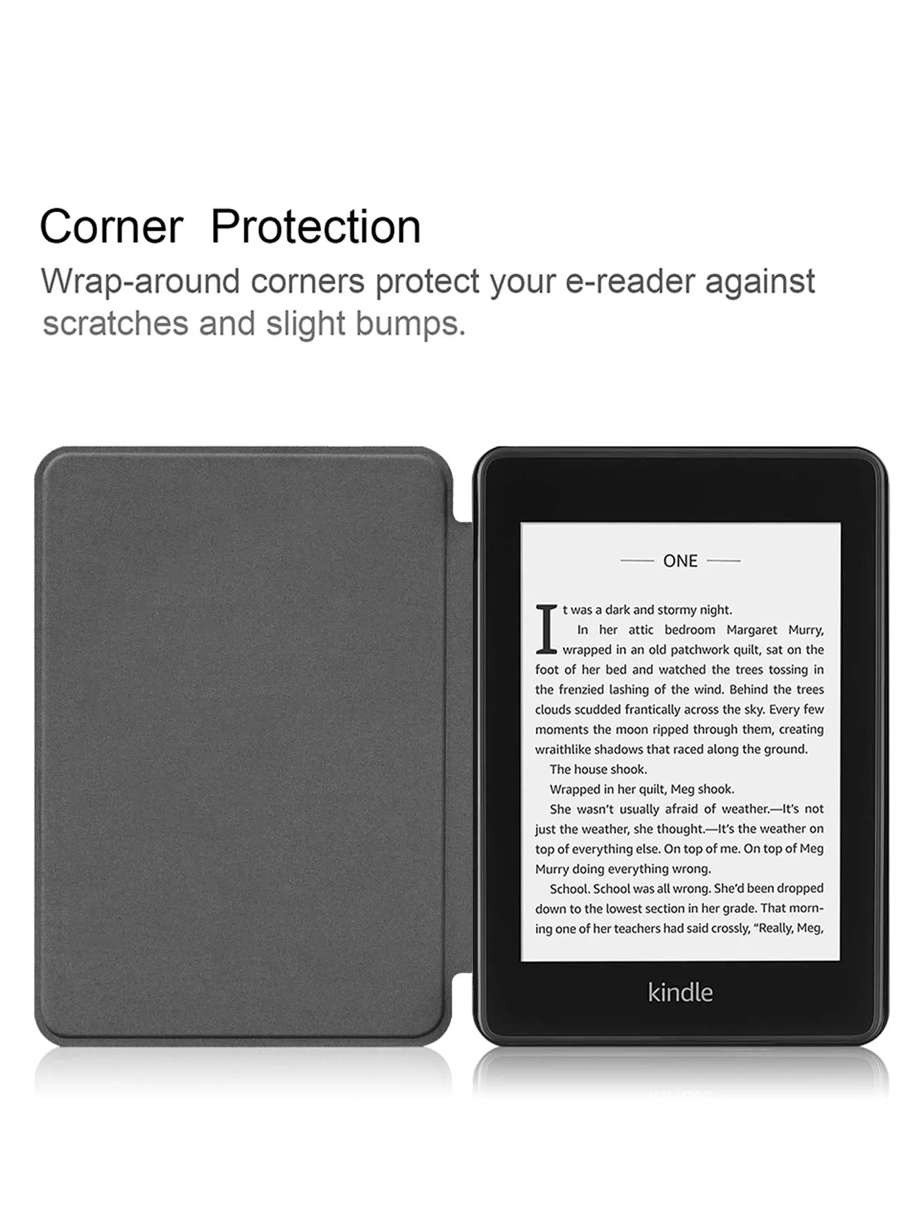 kindle case Silicone soft shell wrapped around edges for anti fall protection paperwhite  2024 2022 basic