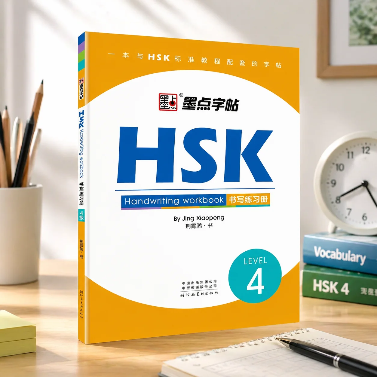 HSK Handwriting Workbook Level 4 Chinese Character Writing Book