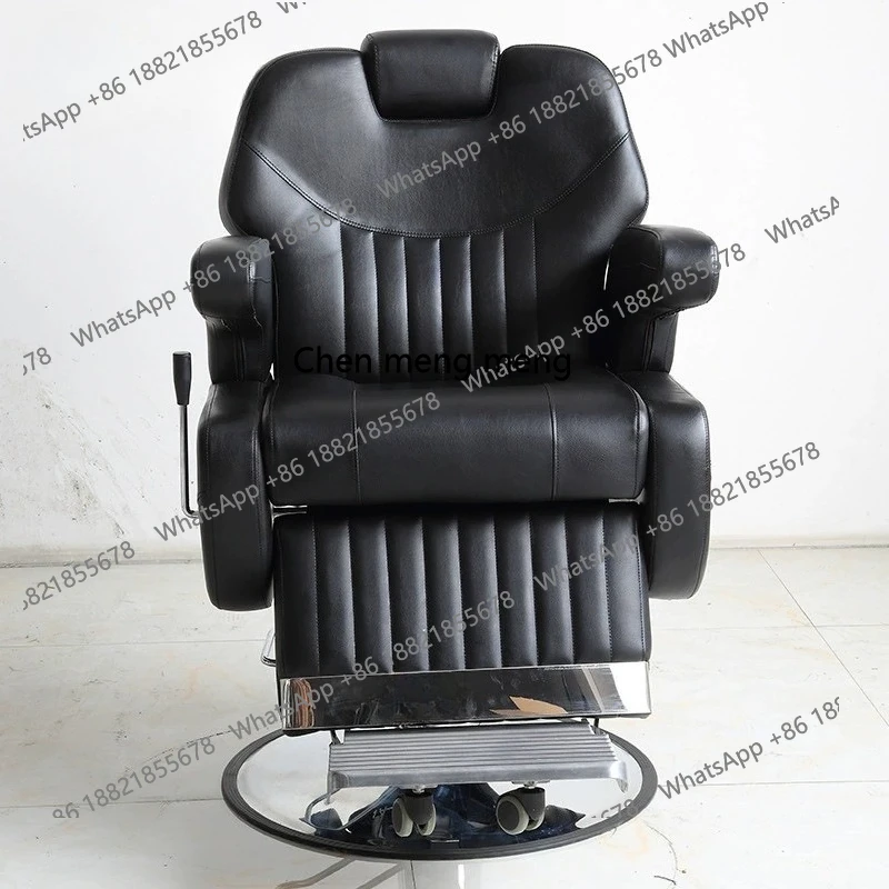 

X Barber shop chair hair salon dedicated high-end hairdressing, rotating lift seat fashionable hair cutting stool
