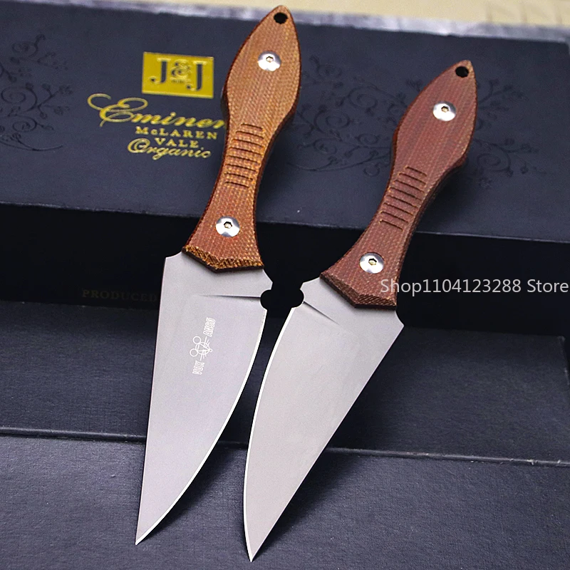 

GiantMouse GMF3 Straight Knife Portable Small Knife for Outdoor Camping and Survival Fixed Blade Knife