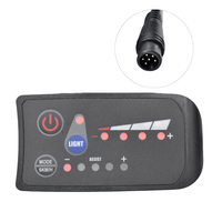 A79E-S810 E-Bike Meter LED Display 48V IP65 UART Protocol for Electric Bike Electric Bicycle Meter 6PIN