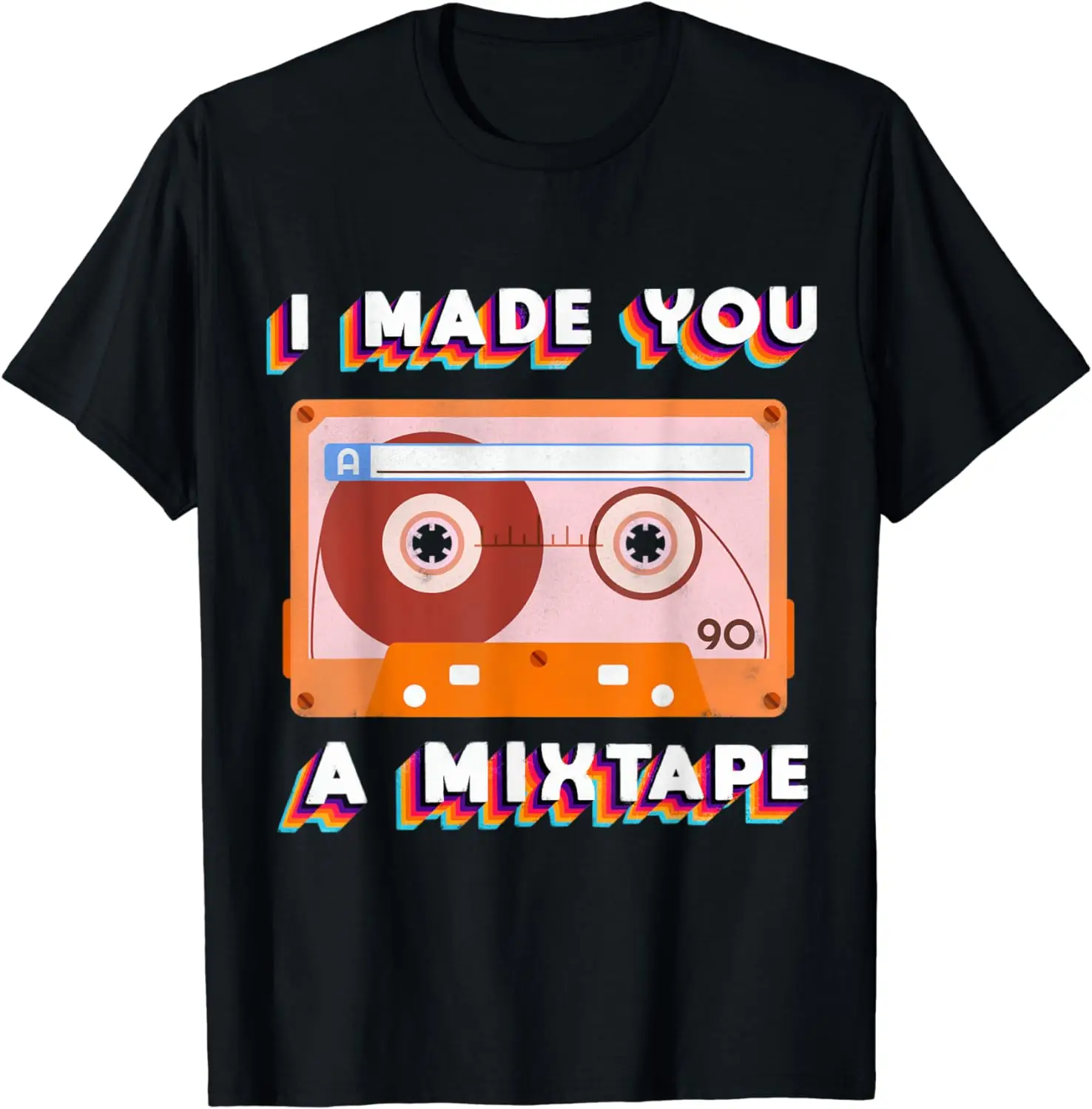 Mixtape 80s 90s Vintage Costume Retro For Men Women T-Shirt