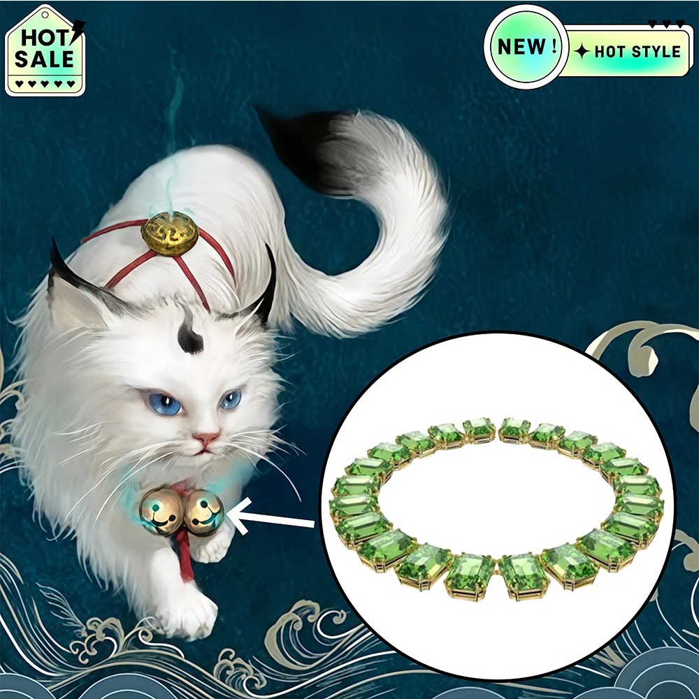 

Cat Accessories 2025 Hot Selling Brand Ariana Grande Same Style Necklace Women's Luxury Jewelry Suitable for Gift Giving