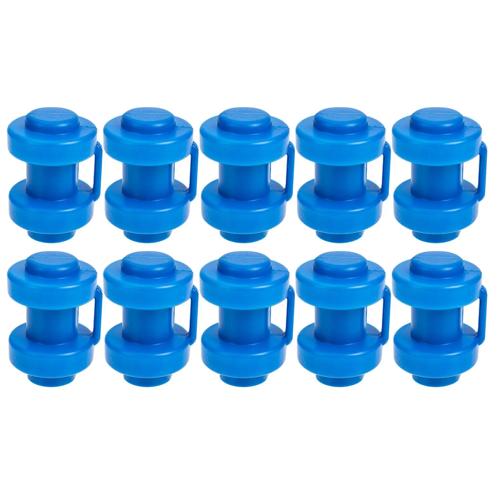 

10 Pcs Trampoline Cover Trampolines Parts Topper Covers Toppers Pole Caps Legs Tips Enclosure Replace Child