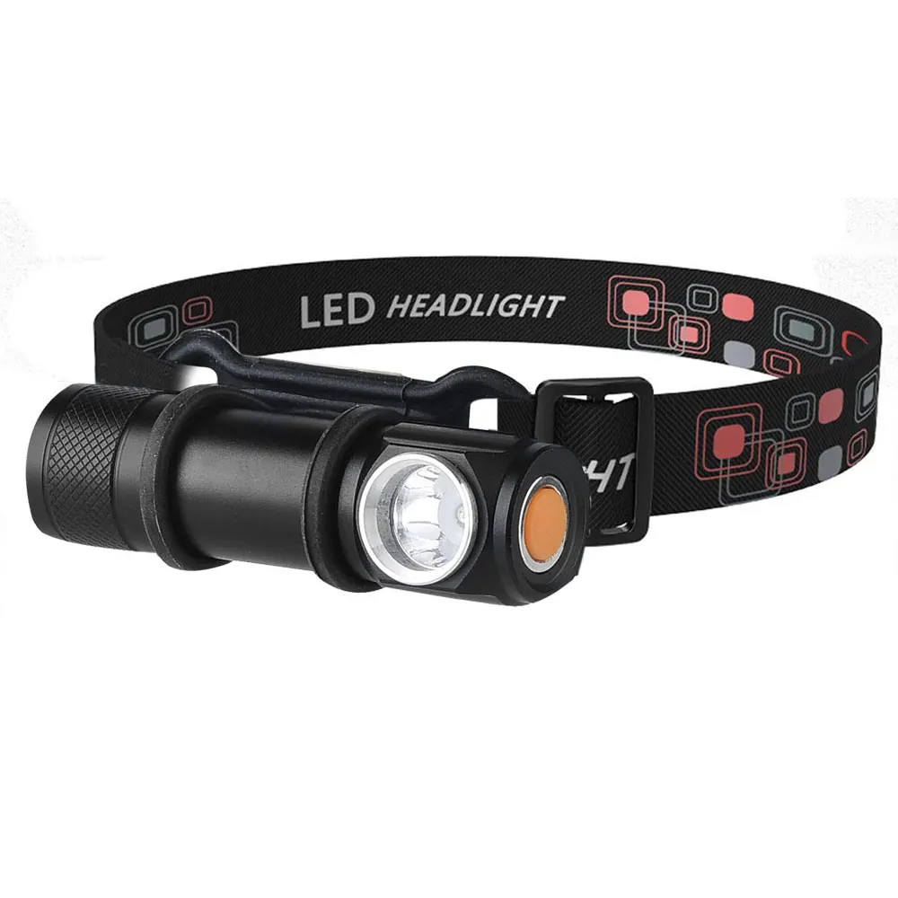 4 Modes Headlamp Flashlight Super Bright LED Light Lamp Headlight Forehead Torch for Hunting Camping Built-in battery Lantern