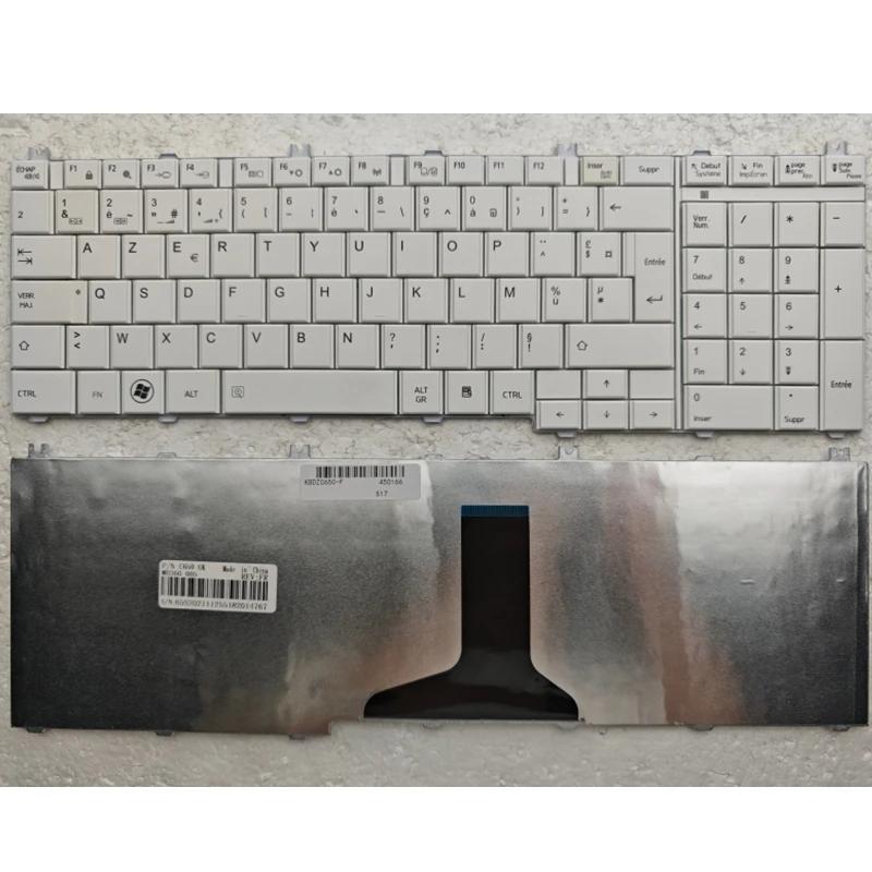 French laptop keyboard For Toshiba Satellite C650 C655 C655D C660 C670 L650 L655 L670 L675 L750 L755 l755d FR AZERTY