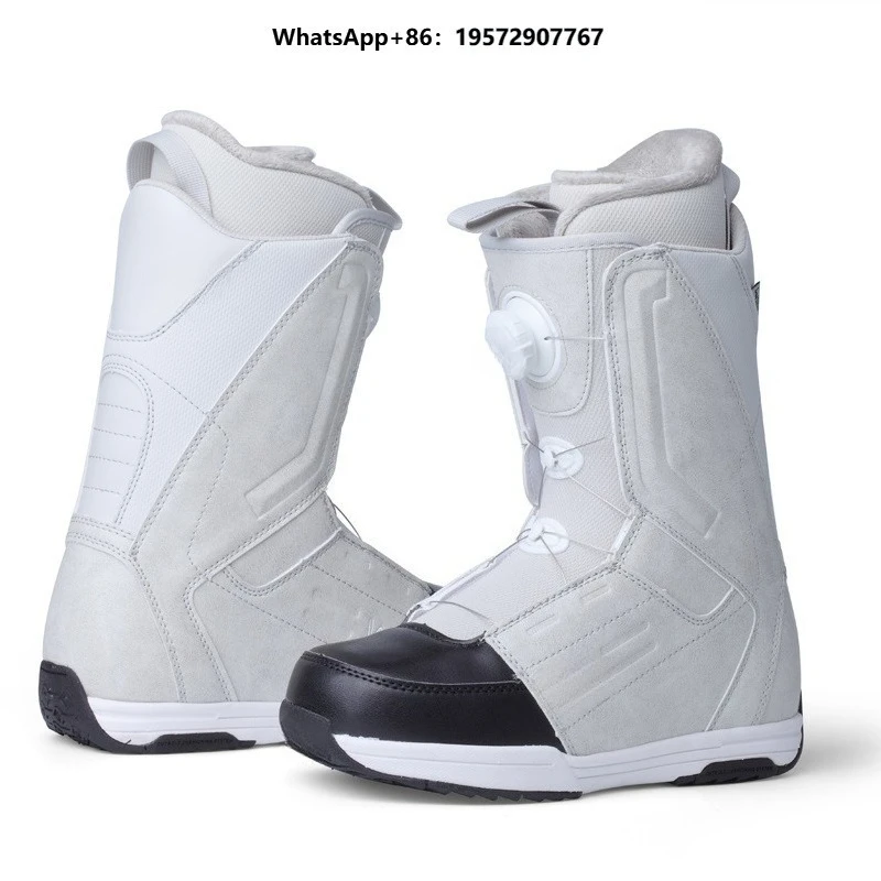 Custom Adult Winter Warm and Waterproof Snowboard Boot Outdoor Sports Snowboarding Shoes