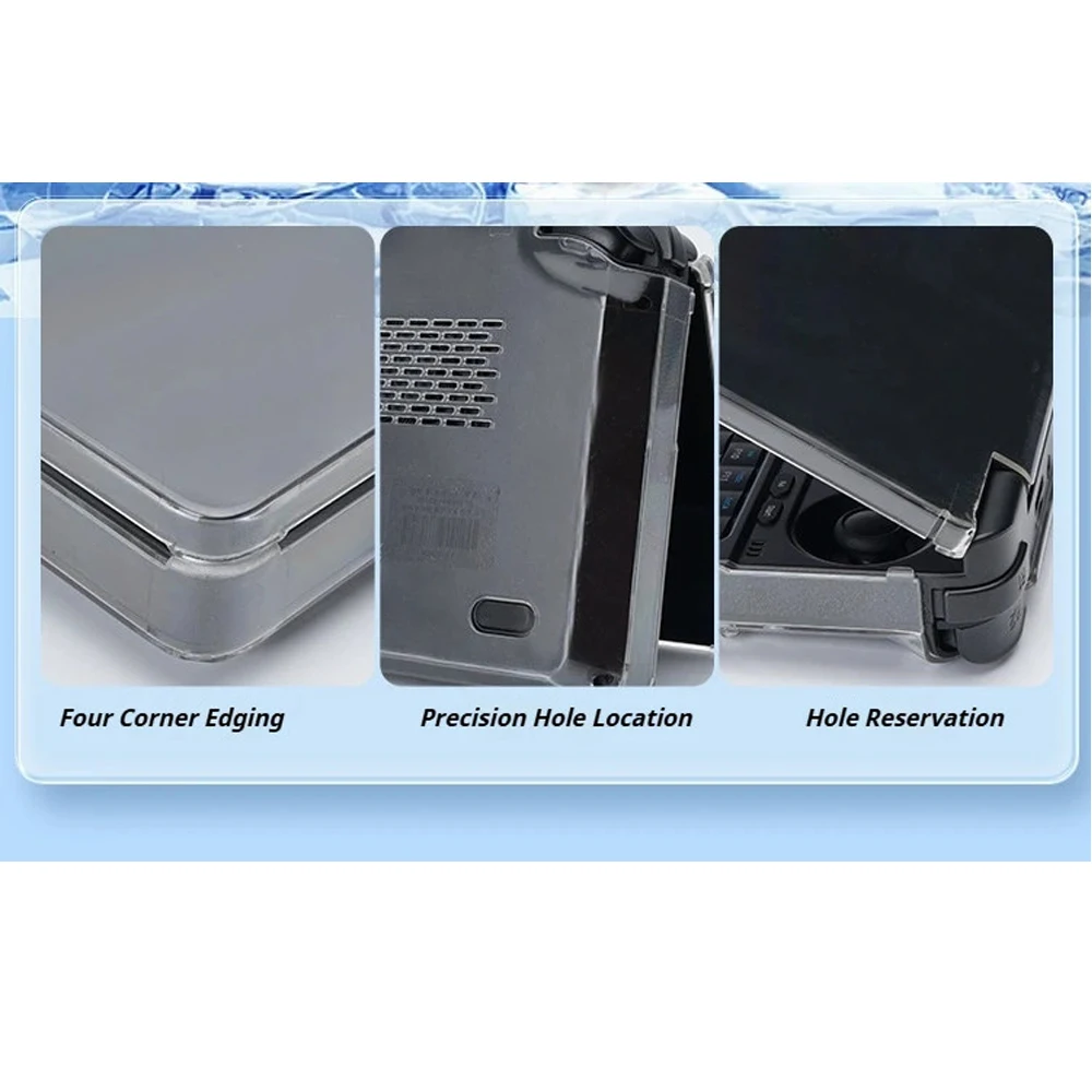 ل GPD Win Mini 2025 حافظة واقية شفافة رقيقة جدا مقاومة للسقوط غطاء واقٍ مزخرف لهاتف آيفون ملحقات الكمبيوتر المحمول الألعاب