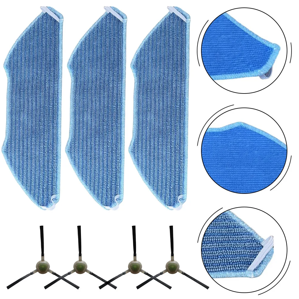 

7pcs/set Brush Mop Cloth Kit For Lefant M1 / M2 Pro / M2S For OKP K8 Parts Accessories Side Brushes Easy To Install