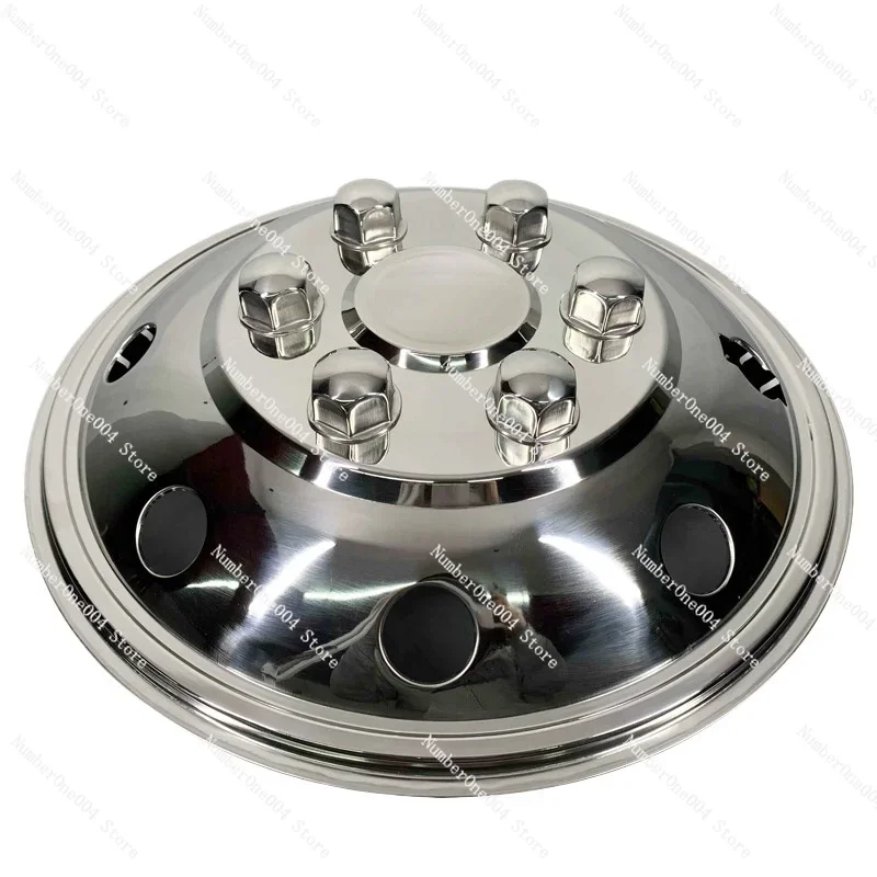 Suitable for hub center cover modification, 16 inch V90 passenger car stainless steel hub cover