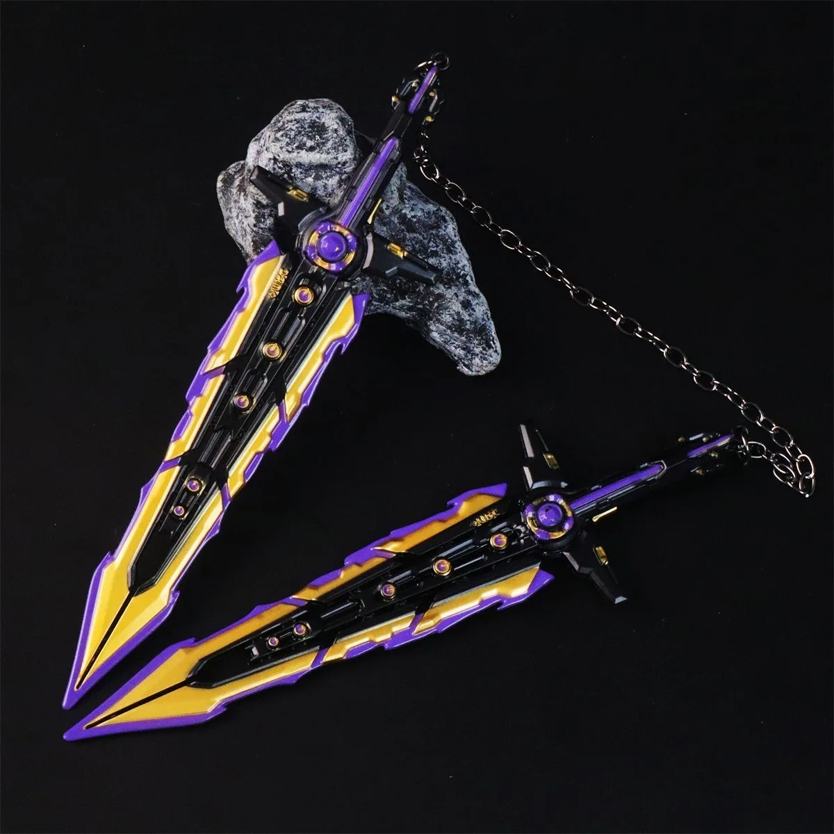 Tactical shooting Chaos Blade model,a must-have prop dark aesthetic game collection anime fans,unsharpened weapon display view 5