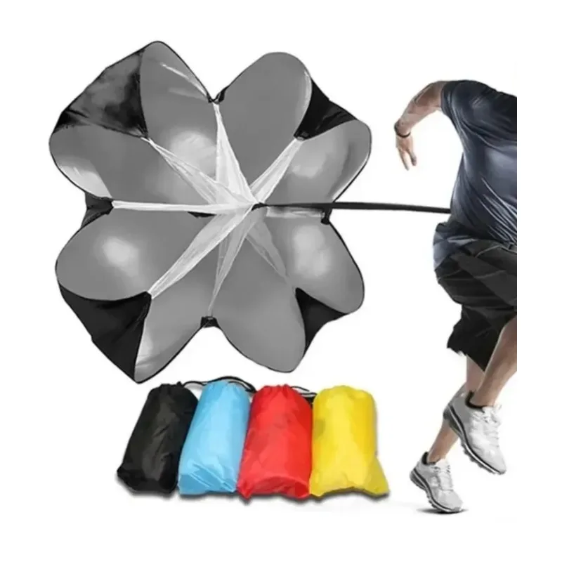 

Парашют с регулируемой скоростью, зонтик для тренировки ловкости, футбол, сопротивление, веревка, фитнес, желоб для бега, спортивные препятствия, инструмент