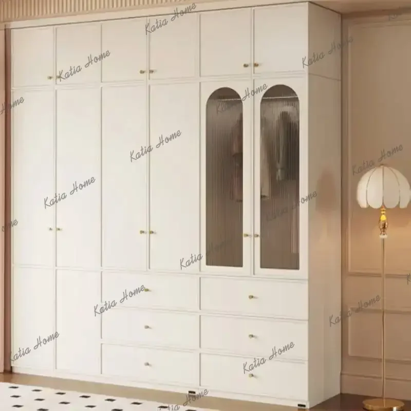 FG Luxury Large Wardrobes Decoration Space Saving Corner Display Wardrobe Closet Home Drawers Armario De Ropa Baby Furniture