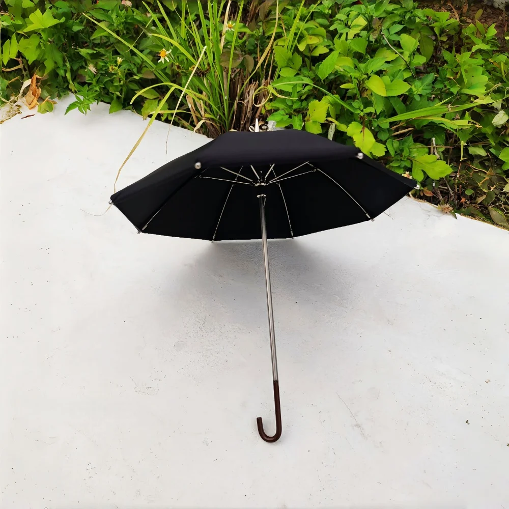 Mini Umbrella for BJD Doll Photography Foldable Design 1/6 Scale Collectible Prop Ideal for Doll Scenes Not for Human Use