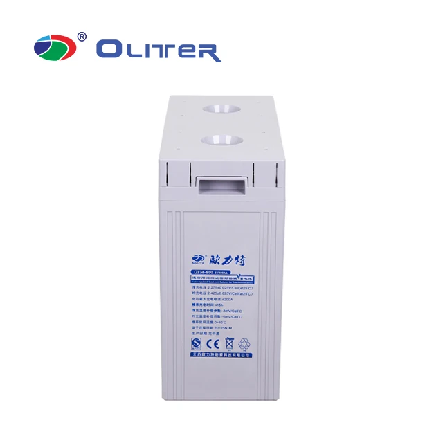 2V1200AH Gel Battery Lead Acid Oliter Battery Off-grid Solar System Energy Storage UPS Back-up Power Telecommunication Wind