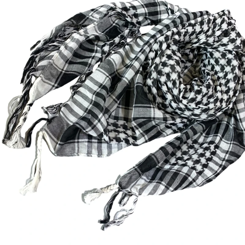 Arab Desert Scarf, Soft and Comfortable, Suitable for Hiking, Camping, and Cycling Multipurpose Scarf Shawl