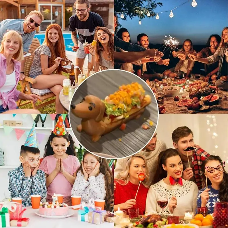 Поднос для таксы, поднос для сервировки суши, блюдо для конфет, тарелка для таксы, обеденная тарелка, милые сэндвичи в форме щенка, тарелка для домашнего декора