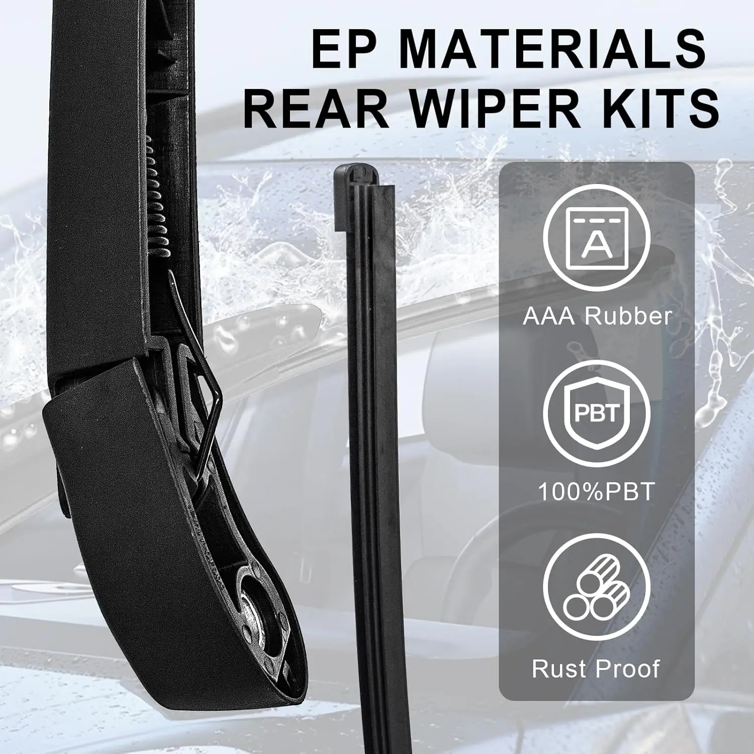 شفرة ممسحة زجاج أمامي لمجموعة الذراع الخلفية فورد إكسبيديشن لينكولن نافيجيتور 2009-2016 9L1Z17526A #4